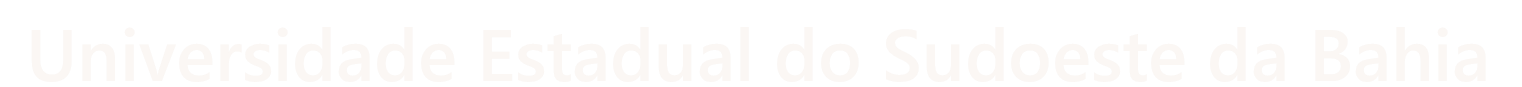 Nome UESB