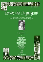 					Visualizar v. 3 n. 1 (2006): Estudos da Língua(gem) - ISSN: 1982-0534
				