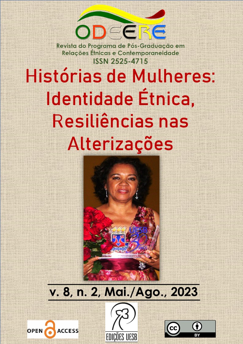 					Visualizar v. 8 n. 2 (2023): (Mai./Ago.) Histórias de Mulheres: Identidade Étnica, Resiliências nas Alterizações
				