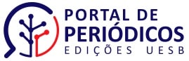 Logotipo do Portal de Periódicos da Universidade Estadual do Sudoeste da Bahia, com link externo para exibir a página do Portal